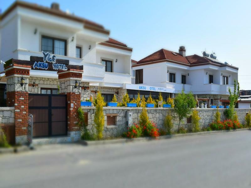Aksu Hotel Alacati Exterior foto